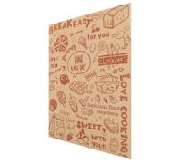 Healeved Air Fryer Baking Paper Liner Roll Non-Stick Parchment Baking Pad Brown Silicone Coated Oil Proof Sheet for Oven and Barbecue Cooking