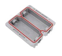 Healeved Aluminum Air Compressor Cylinder Head Assembly with Wear Resistant Durability, Versatile Compatibility for Painting and Workshop Use, Silver Replacement Part for Piston Compressor