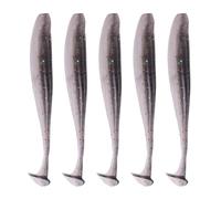 Healeved Artificial Baits 9g with Anti-light Pieces 5pcs Soft Plastic Fishing Lures 13cm Lightweight to Increase Luring Effect, for Lakes and Streams, for Fishing Enthusiasts