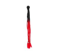 Healeved Artificial Ponytail Motorbike Helmet Decor 26.72x2.08x2.08inch Realistic Fiber Braid Fashionable Unique Creativity Chic Fashion Helmet Hair Accessory