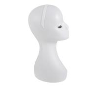Healeved Artistic Swan Head Model Dummy Head for Wig Hat Hair Jewelry Display Home Use