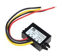Healeved Auto 24v to 12v Dc-dc Buck Converter 5a 60w Car Power Supply Module with Over-load Protection and Waterproof Abs Aluminum Alloy Silicone Housing for Vehicle Use