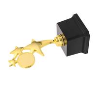 Healeved Award Trophy Star Trophy Creative Lightweight Plastic with Longterm Preservation for School Competitions and Music Events