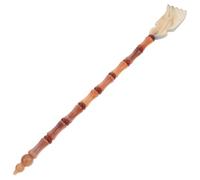 Healeved Back Massager Good Back Scratcher Back Scratcher Hand Back Scratcher Back Tickle Relief Tool Back Scratching Stick Back Itching Relief Tool Horns Light Brown
