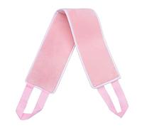 Healeved Back Tanning Applicator Strip Pink, Self Tanning Lotion Applicator for Back, Flocked Tanner Band for Even Tan Application, Suitable for Body Self-tanners at Home