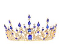 Healeved Baroque Rhinestone Bridal Crown Headdress Elegant Decorative Headpiece for Weddings Versatile Hair Accessory for Brides Suitable for All Hair Types Luxurious Design