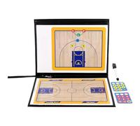 Healeved Basketball Coaching Board Reusable Writing Board with Printing and Lightweight Iron Material for Coaches Tactical Planning and Sports Training