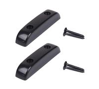 Healeved Bass Thumb Rest 2 Sets Plastic Guitar Thumbrest for Electric Bass Guitar, Protect Instrument and Hand, Correcting Hand Posture, Essential Musical Instrument Accessories