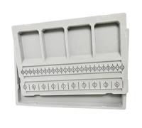 Healeved Bead Design Board for Jewelry Making Convenient Beading Tray with Groove Design for Craft Lovers DIY Tool for Bracelet and Necklace Design