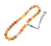 Healeved Beaded Rosary Bracelet for Women and Men Agate Bead Wrist Jewelry Stylish Prayer Bracelet present for Festivals and Special Occasions Versatile Accessory Outfit
