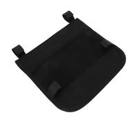 Healeved Bedside Storage Pocket Organizer for Seniors - Double-sided Hanging Bed Rail Caddy with Multi-pocket Design, 26x23cm Bedside Utility Pouch for Remote, Glasses, and Tissue -