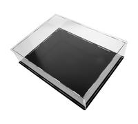 Healeved Bible Protective Display Case, Clear Transparent Acrylic Book Holder, Dustproof, Versatile Functionality, for Signed Book and Medals, Home Display, 10.63x8.27x2.36in