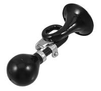 Healeved Bicycle Horn Snail Manual Bike Bell for Handlebar Portable Black Bike Horn Suitable for and Scooters