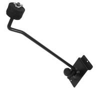 Healeved Black Iron Cymbals Holder for Cymbals Display with Slatwall Mount for Wall Display in Music Studios and Shops