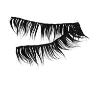 Healeved Black Long Straight Hand Braided Human Hair Wig Real Human Hair Extensions for Women Synthetic Wig for Replacement Volume Enhancement