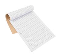 Healeved Blank Versatile Accounting Tool Ledger Grid-Lined Sheets for Book Accounting in Paper Material and Paper Material Simple and Elegant Design Inventory Management Financial Record Keeping