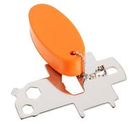 Healeved Boat Deck Fuel Cap Key Stainless Steel with Floating EVA Keychain for Marine Yacht Rv - Marine Gas Tank Filler Key for Water and Waste Tank Access