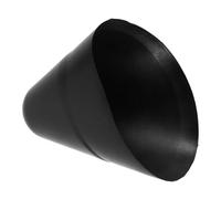 Healeved Boat Nose Cone Inflatable Kayak Bumper Black Plastic Streamlined Performance Minimizes Water Resistance Kayak Collision Guard Cone for Outdoor Adventures