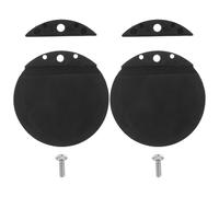Healeved Boat Scupper Flapper Replacement Kit with Screws, Nylon Marine Drain Valve Cover for Deck Drainage System, Corrosion-resistant and Antileak Technology, for Ocean Boat Sceneries