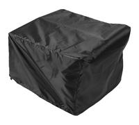 Healeved Boat Seat Cover for Folding Chairs Oxford Protector for Outdoor Use Easy Install Dust Rain Resistant Black