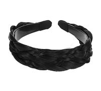 Healeved Braid Wig Headband for Women Stylish Hair Hoop Natural Five-strand Design for Daily Wear Parties and Special Occasions