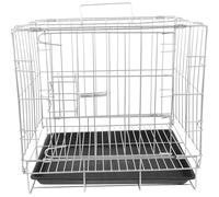 Healeved Breeding Cage Large Capacity Bird Cage, Stainless Steel and Plastic, Removable Tray, Precision Locking Mechanism, for Parrots and Pigeons, Home Breeding and Observation