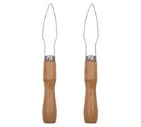 Healeved Button Hook for Seniors and Disability 2pcs Dressing Aid Tool with Wood and Metal Handle, Versatile Design for Quick and Easy Buttoning Suitable for Factory Bulk Production