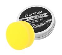 Healeved Car Scratch Repair Wax Paste with Sponge for Doors and Windscreen, Auto Polish with Oil Film Removing and Protective Layer, Universal Compatibility Car Body Scratch Remover Kit