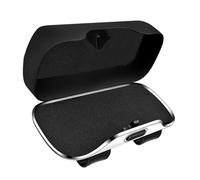 Healeved Car Sunglasses Clip Holder with Press-open Function Visor Eyeglass Storage Case for Cars Suvs Trucks Quick Access Glare Reduction Travel-friendly Organizer