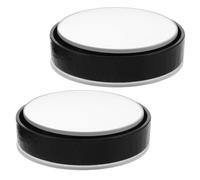 Healeved Car Wide Angle Mirror round Blind Spot Mirror with Suction Cup, Abs Glass Lens, Black, 360° Adjustable, for Cars and Suvs