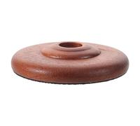 Healeved Cello Endpin Anchor Stopper with Non-slip Rubber Base and Wooden Rest, Lightweight Compact Design for Sturdy Hold and Floor Protection, for Rehearse and Returning to School