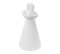 Healeved Ceramic Essential Oil Bottle Vintage Style Mini Oil Dropper Bottle for Spa Salon Use Airtight Lid