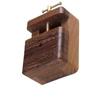 Healeved Chicken Wing Wood Seal Carving Bed Clamp Red Sandalwood Seal Fixing Device for Stamp Engraving Multi-Functional for Crafts and Woodcarving