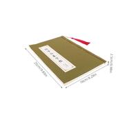 Healeved Chinese Character Practice Notebook Hard Pen Calligraphy Writing Exercise Book with Grid Lines for Beginners and Students Handwriting Exercise Workbook