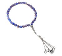 Healeved Classic Muslim Prayer Beads Bracelet Delicate Islamic Rosary Comfortable and Smooth Material present for Ramadan Hajj and Special Occasions with Tassel