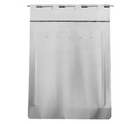 Healeved Clipboard File Folder Organizing Important Files and Holding Documents Securely Stainless Steel Silver Minimalist Design for Hospital Use Suitable for Occasions
