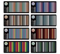 Healeved Colorful Narrow Sticky Index Tabs 8 Sheets Set Annotation Tabs for Books Students Portable Reading and Note for Office and School Use