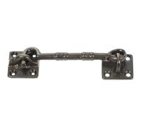 Healeved Copper Door Hook and Eye Latch with Screws, Chinese Retro Style Windproof Window Hasp, Easy to Install with Good Polishing Effect, for Decorating Chinese-Style Color