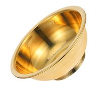 Healeved Copper Offering Bowl Unique Design Decorative Bowl Copper Material with Intricate Patterns and Meticulous Craftsmanship Creating A for Yoga and Holiday Incense Rituals