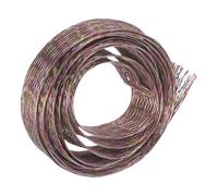 Healeved Copper Wire Elastic Mesh Hole Fill Copper Mesh Unique Stylish Easy to Cut Flexible for Jewelry Making and Creating Brooches 39.30x0.31x0.31in