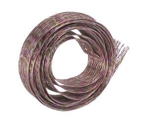 Healeved Copper Wire Elastic Mesh Hole Fill Copper Mesh Unique Stylish Easy to Cut Flexible for Jewelry Making and Creating Brooches 39.30x0.31x0.31in