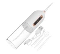 Healeved Cordless Rechargeable Water Flosser for Teeth Cleaner with Telescopic Tank Portable Mini Oral Irrigator for Adults and Efficient Plaque Removal for Home and Travel Use