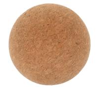 Healeved Cork Massage Ball Yoga Supply Versatile Tool for Massage Reflex Areas Brown High-Density Non-Shedding Natural Cork Material for Yoga Wellness Routine