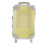 Healeved Creative Luggage Shape Fake Eyelash Case with Good Seal and Easy to Carry Design, Lightweight Plastic Lash Holder Box for Travel Use