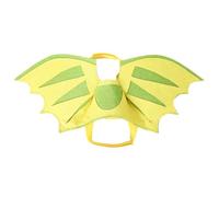Healeved Creative Pet Halloween Costume for Dogs and Cats Lightweight Felt Cloth Dinosaur Wings Outfit Lovely Puppy Party Apparel