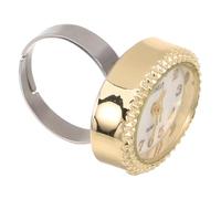 Healeved Creative Waterproof Adjustable Finger Watch with Arabic Numerals, Quartz Movement and Elastic Band, for Everyday Wear and Fashion Accessories
