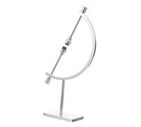 Healeved Crystal Ball Stand Metal Sphere Stands Adjustable Sphere Holder Crystal Holder for Display Base Egg Decorating Metal Sphere Stand Holder Glass Ball Iron Ball Stainless Steel