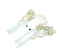 Healeved Cute Boy Girl Butterfly Hair Band Flower Headpiece for Girls Fairy Wings Hair Accessories
