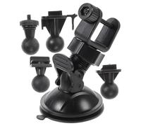 Healeved Dash Cam Holder Suction Cup Mount 6pcs Kit with Ball Head Adapter Compatible with Most Car Dvrs for Windscreen Installation