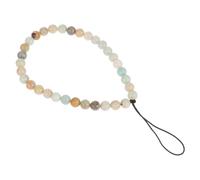 Healeved Delicate Phone Strap Beaded Lanyard with Nylon Rope and Glass Beads Sturdy and Firm Easy to Carry Neutral Bead Phone Strap for Festivals and Special Days